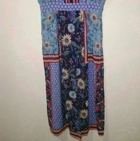 ANTHRO" Kachel Eliason Floral Printed Dress - Picture 3 of 8